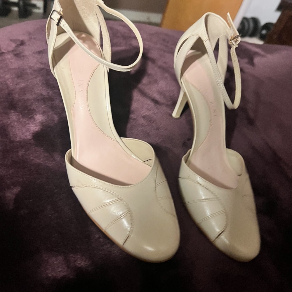 Elegant Cream High Heels
